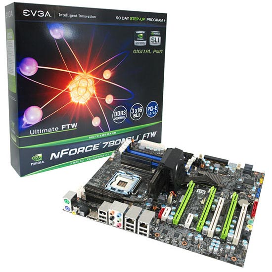 evgaftw790i - Alimentazione digitale per la nuova EVGA nForce 790i SLI