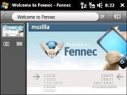 mozilla fennecff mobile 02p - Primi screenshot per Firefox Mobile