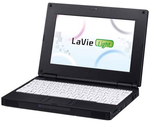 neclavielight - NEC nel mercato dei netbook con LaVie Light