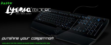 razermirror - Aggiornamenti per la keyboard Razer Lycosa