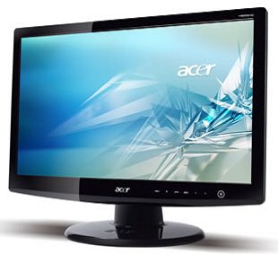 acer h223hqbmid lcd 01 - Da Acer nuovi monitor Full HD da 21.5" e 24"