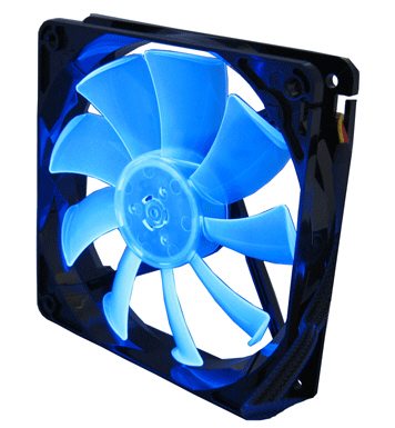 gelid wing 12 uv blue fan 01 - Da GELID ventole WING UV da 80, 92 e 120mm