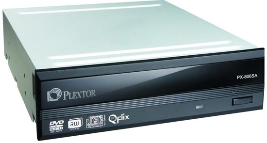 px 806sa - Nuovi masterizzatori DVD Qflix da Plextor