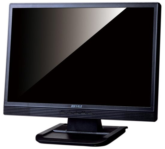 buffalo ftd w973hsr bk lcd 01 - Anche da Buffalo monitor LCD Widescreen da 19"