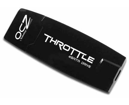 oczthrottle - eSATA per la nuova pendrive OCZ Throttle