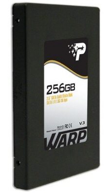 patriot 256gb warp v3 ssd 01 - Patriot presenta un nuovo SSD della serie Warp v3