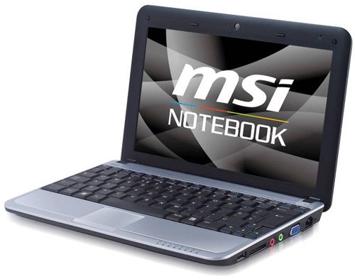 u11512912 - MSI U115 Hybrid, il primo netbook con storage ibrido