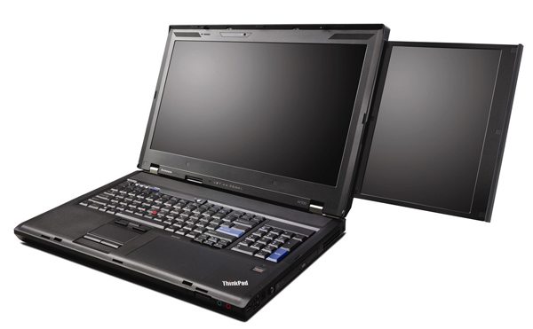 w700ds2 - Lenovo presenta ThinkPad W700ds, il notebook dual-screen