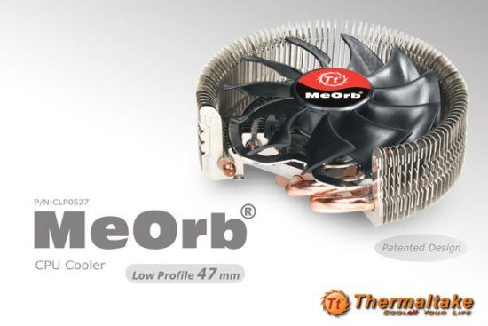 144a - Disponibile da Thermaltake il dissipatore per HTCP MeOrb