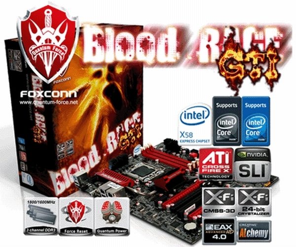 165a - BloodRage GTI Edition, la nuova motherboard Foxconn