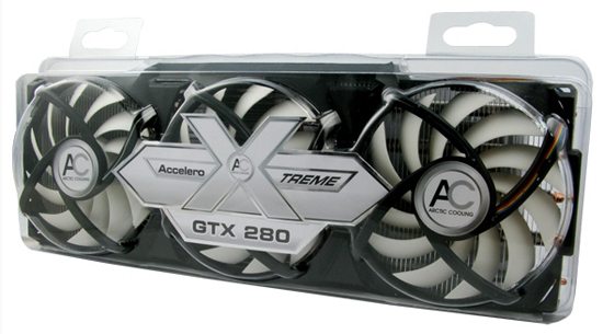 arctic cooling accelero xtreme gtx280 03 - Arctic Cooling Accelero Xtreme disponibile per schede GeForce GTX 280