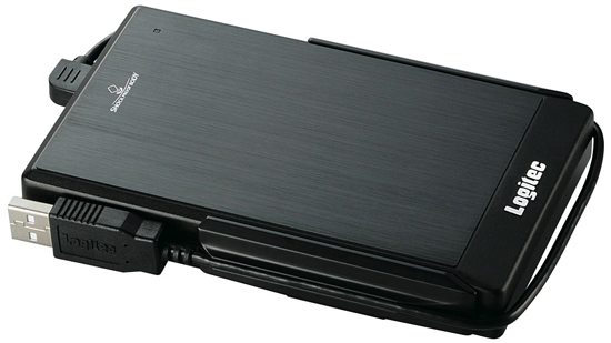 logitec lhd pbfu2bk portable hdd 01 - Disponibili da Logitec due nuovi hard disk da 500GB