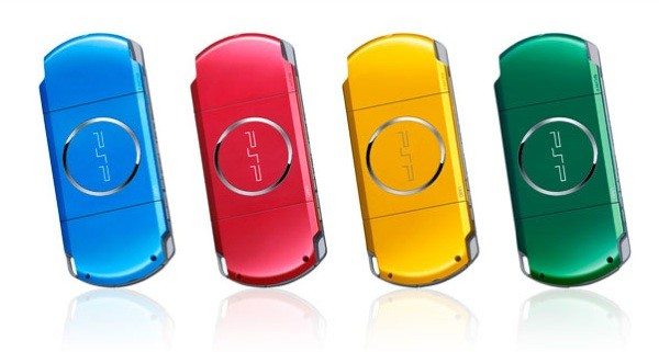 psp carnival colors japan - Nuove colorazioni per la PlayStation Portable