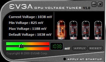 evgatunerv - Disponibile da EVGA il software GPU Voltage Tuner