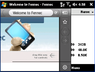 fennec landscapecontrols - Disponibile per il download Firefox Mobile (Fennec)