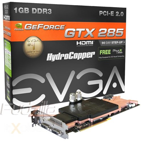 gtx285wc160209 - Raffreddamento a liquido per la EVGA HydroCopper GTX 285