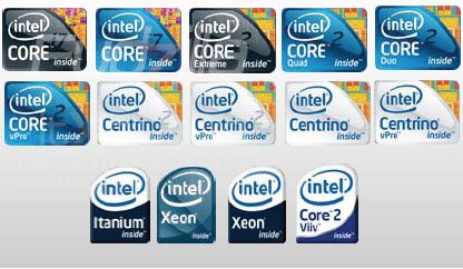 intel logos - Nuovi loghi per i processori Intel