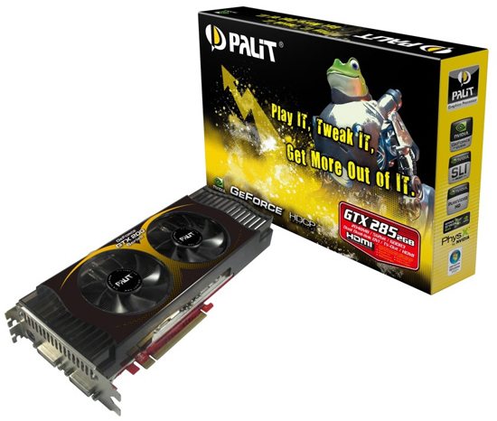 palit geforce gtx 285 2gb 01 - Palit presenta una GeForce GTX 285 con 2GB di memoria