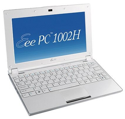 asus eee pc 1002h 01 - Intel Atom N280 per il nuovo Eee PC 1002H