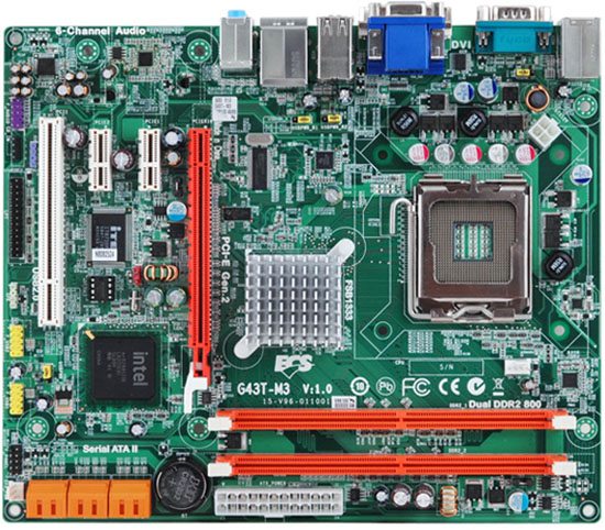 ecs g43t m3 01 - ECS presenta la motherboard G43T-M3