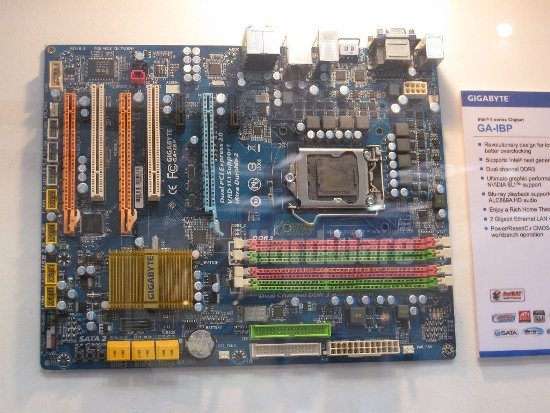 gaipb - [CeBIT '09] I chipset Intel P55 supporteranno lo SLI