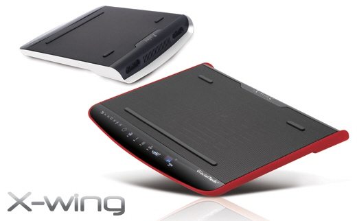 glacialtech x wing cooling pad 01 - GlacialTech presenta il notebook cooler X-Wing