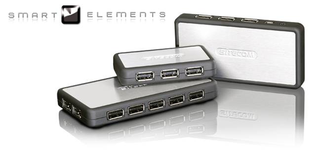 smartelements - Sitecom presenta gli hub USB Smart Elements