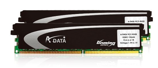 ddr2 1066g - A-DATA presenta memorie XPG Gaming Series DDR2-1066