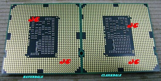 intel clarkdale cpu 03 - Prime immagini per le CPU Intel Clarkdale a 32nm