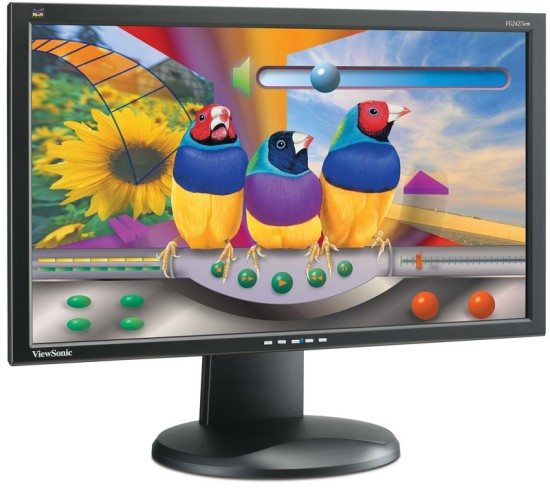 re vg2427wm 1 right - Viewsonic presenta il nuovo monitor LCD VG2427 da 24"