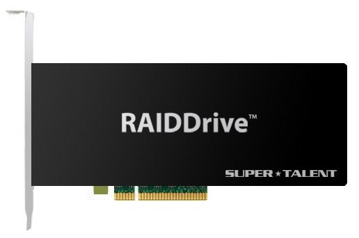 super talent raiddrive 01 - Super Talent presenta RAIDDrive, hard disk SSD su slot PCI Express