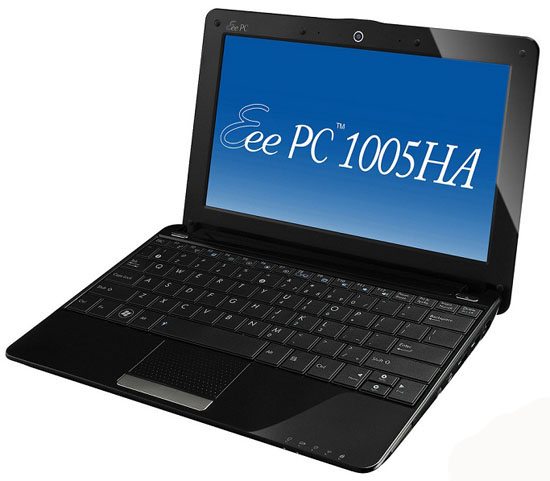 Asus Eee PC 1005HA 01 - Eee PC 1005HA, il nuovo netbook ASUS in arrivo a Luglio