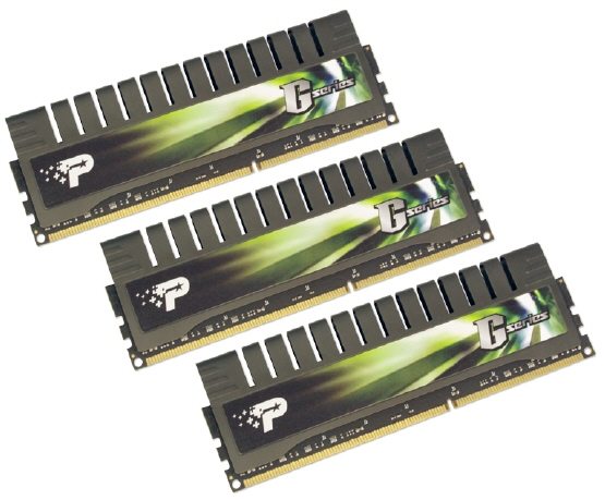 Patriot Gamer series DDR3 tric kit 01 - Da Patriot memorie DDR2 e DDR3 Gamer Series