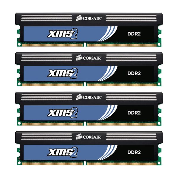 corsair16gb - Corsair lancia un nuovo kit di memorie DDR2 da 16GB