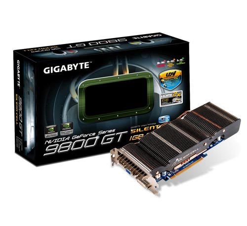 giga9800gtpas - Disponibile da Gigabyte una GeForce 9800GT con raffreddamento passivo