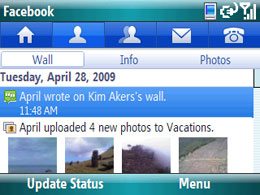 scr facebook01 - Facebook su Windows Mobile grazie a Microsoft