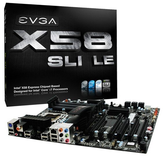 EVGA X58 SLI LE 02 - [CT '09] EVGA lancia la nuova motherboard X58 SLI LE