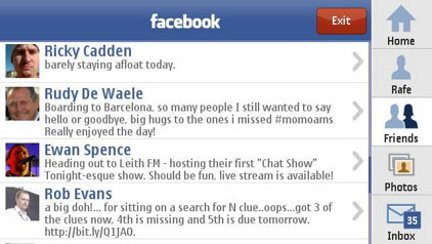facebook nokia - Client Facebook anche per terminali con Symbian S60