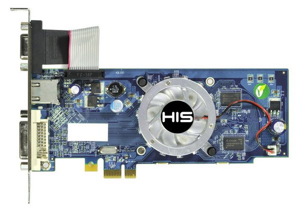 HIS 4350 pcie1x 2 - Da HIS una Radeon HD 4350 con interfaccia PCI-E x1