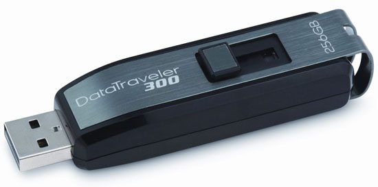 Kingston DataTraveler 300 256GB 01 - Pen Drive USB da 256GB per Kingston