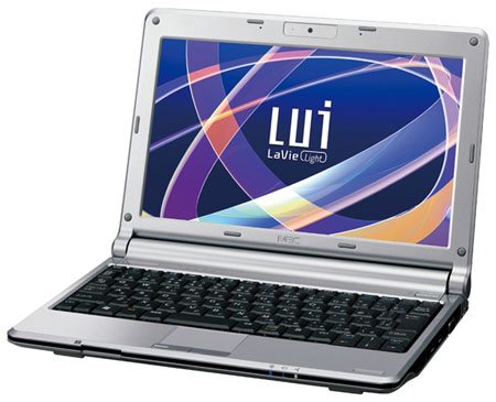 NEC LaVie Light Lui 01 - Disponibile da NEC il nuovo netbook LaVie Light