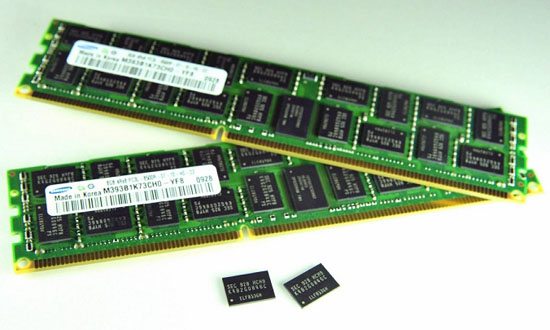 Samsung 40nm DDR3 DRAM 01 - Da Samsung memorie DDR3 a 40nm