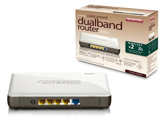 concurrentdualband300n - Vendite in aumento per i Router Wireless “N” di Sitecom