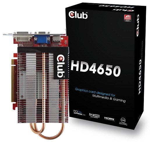 hd4650club3d - Club 3D a lavoro su Radeon HD 4650 Silent