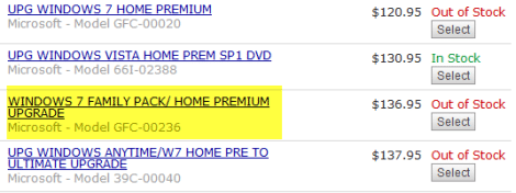 win7 family pack prices leaked - Windows 7 Family Pack, disponibili i prezzi