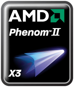 AMD Phenom II X3 logo - In arrivo da AMD una nuova CPU Phenom II basata sul Core HEKA