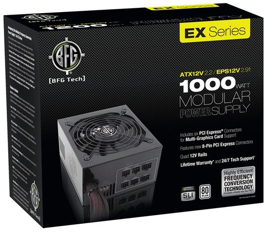 BFG EX 1000 PSU 02 - Disponibile da BFG il nuovo alimentatore modulare EX-1000