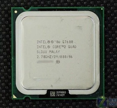 Intel Core 2 Quad Q7600 01 - Intel lancia il nuovo processore Core 2 Quad Q7600