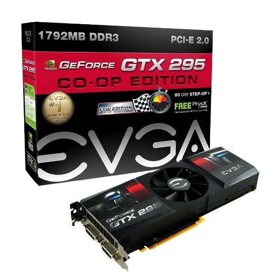 evgaftwgtx295 - Da EVGA due nuove GeForce GTX 295 Overclocked