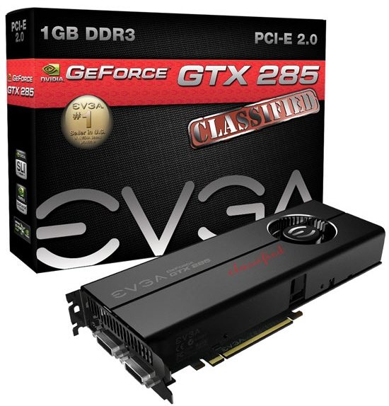 EVGA GeForce GTX 285 Classified 01 - EVGA presenta la scheda video GeForce GTX 285 Classified